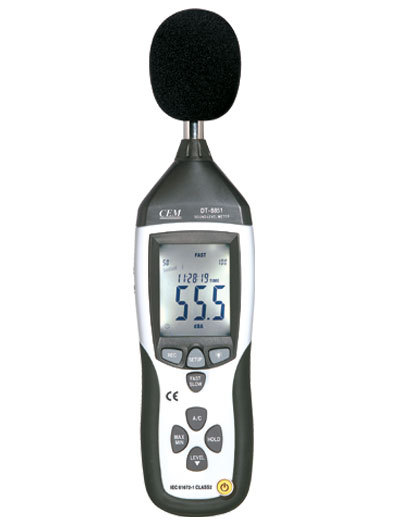 DT-8851系列 USB接口存儲專業噪音計/聲級計