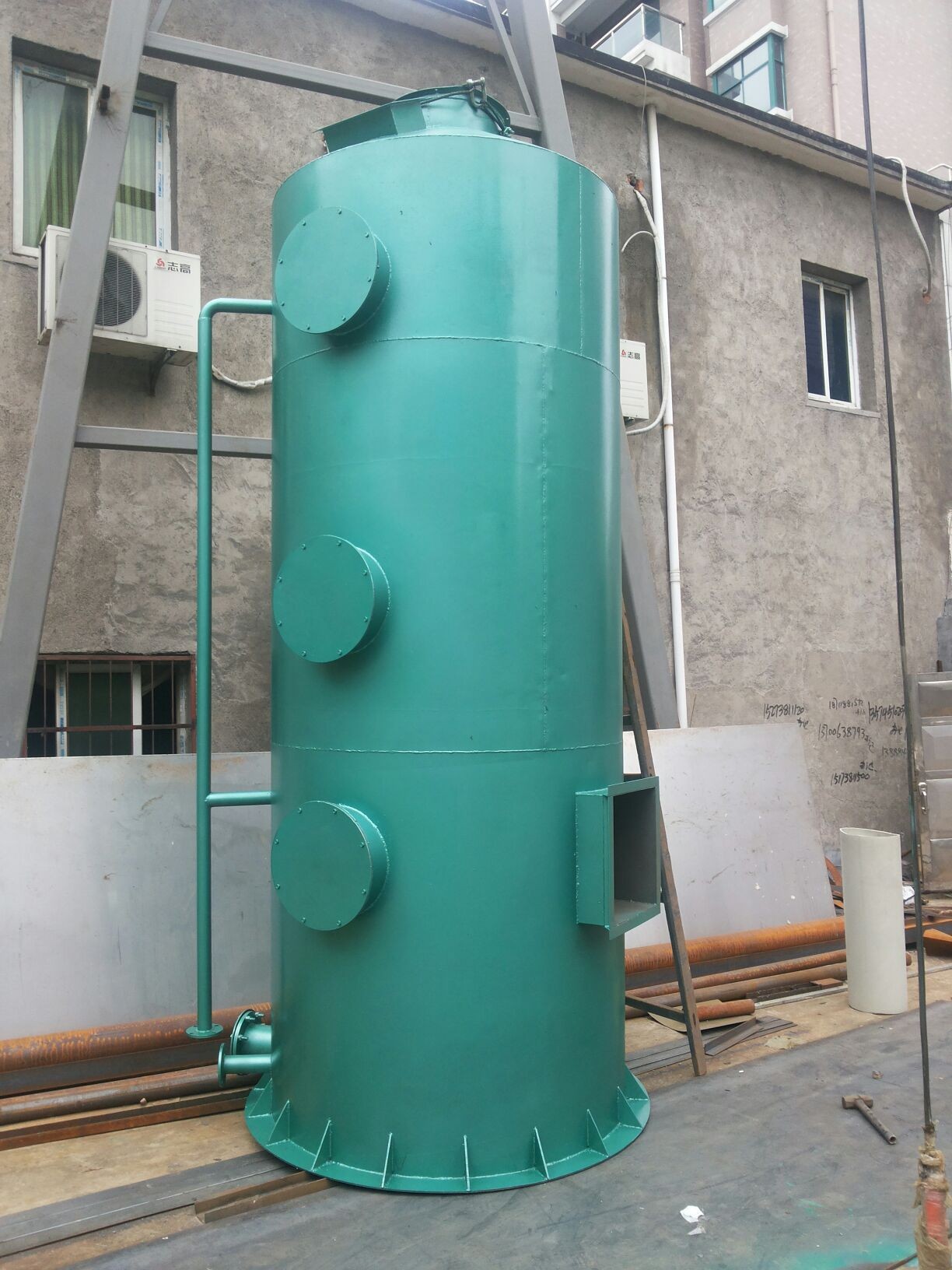 供应浙江 广东 江苏 碳钢废气净化塔、填料塔、除尘旋流板塔