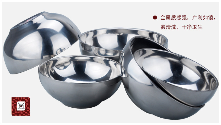 不銹鋼碗 圖片5