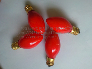 Zenyye Light Blub, пузырьковой пузырьки с красной лампочкой E12 Buddha -Buddha -Ellow -Heallow -Headered Small Red Light Bulb C7 E12