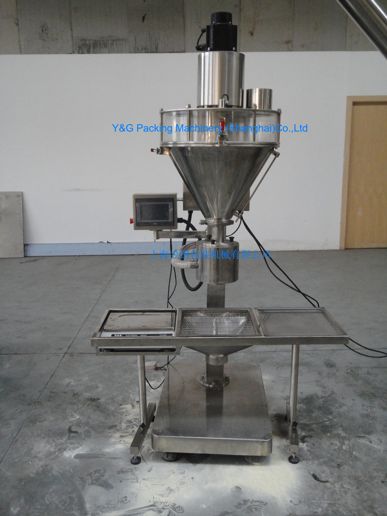 半自动粉末灌装机/鸡精粉灌装机