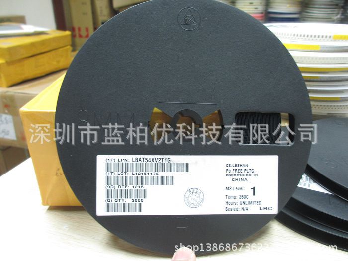 贴片肖特基管 LBAT54XV2T1G 封装SOD-523 丝印JV 全新原环现货供