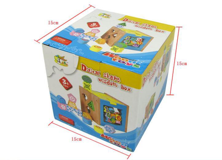 JF25多功能智力盒木制形状智慧盒1宝宝早教教具MGWJ