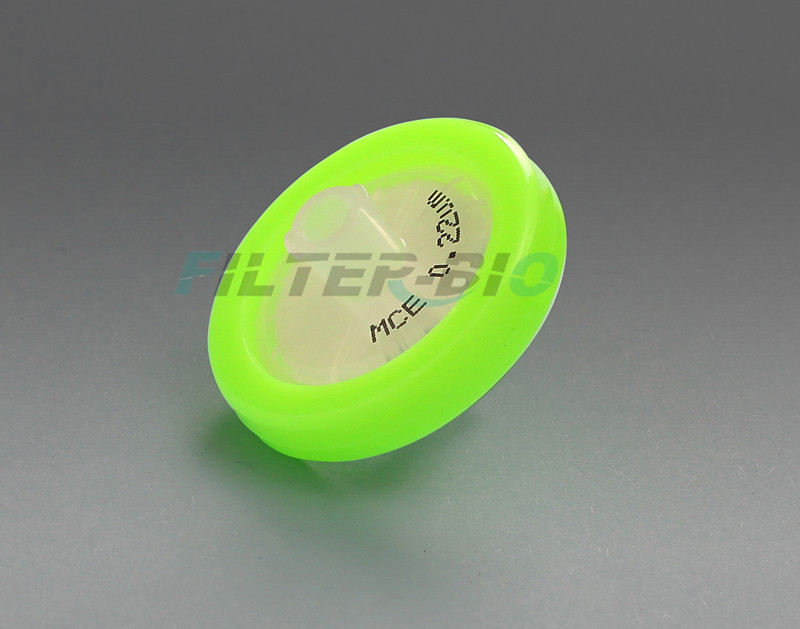 25mm 0.45um MCE水系一次性针头过滤器