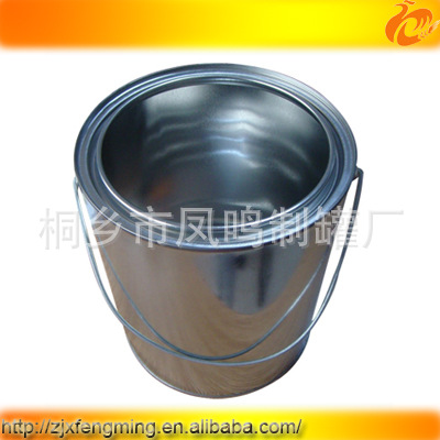 带提手油漆桶 1加仑 厂家直销 马口铁包装罐 金属罐 燃料罐 蜡烛