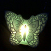 A033 direct deal Colorful butterfly Nightlight Stall Best Sellers Night market Ferrule Toys