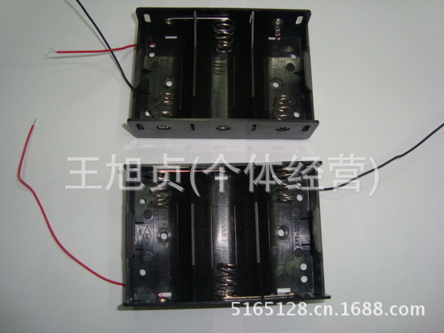 电池盒实验用品塑料学生手工科教实验玩具配件电源连接线一件代发