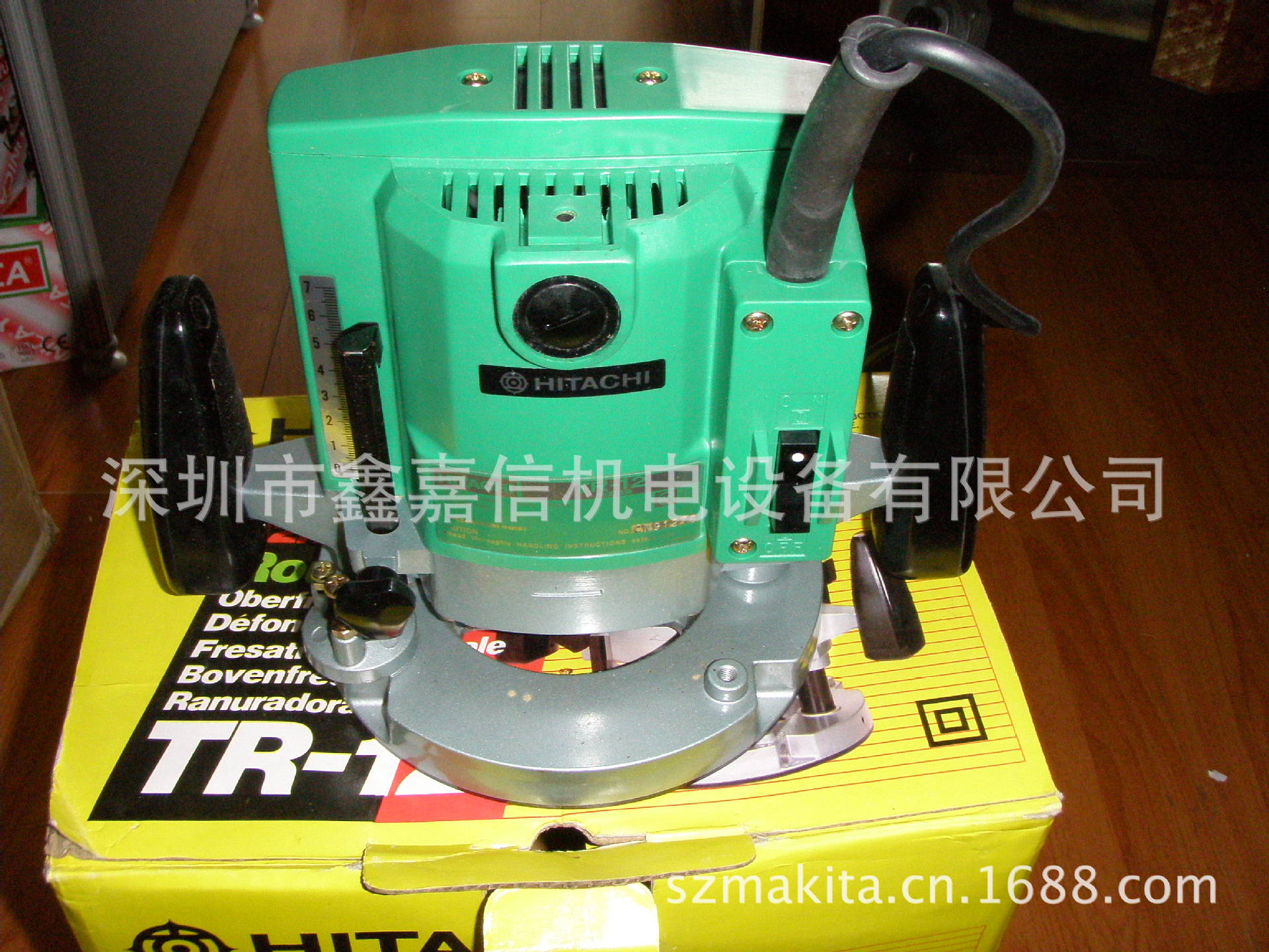 批发日本HITACHI日立木工雕刻机TR12