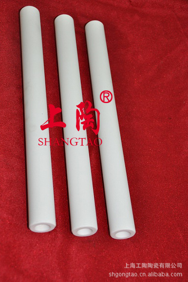 厂家供应95% 99% 99.5% 氧化铝陶瓷管，刚玉管，陶瓷棒