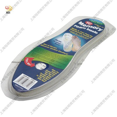 Lu Ming Decompression Rebound shock absorption Nanometer Insole 1 double TV810 Blister packaging On behalf of
