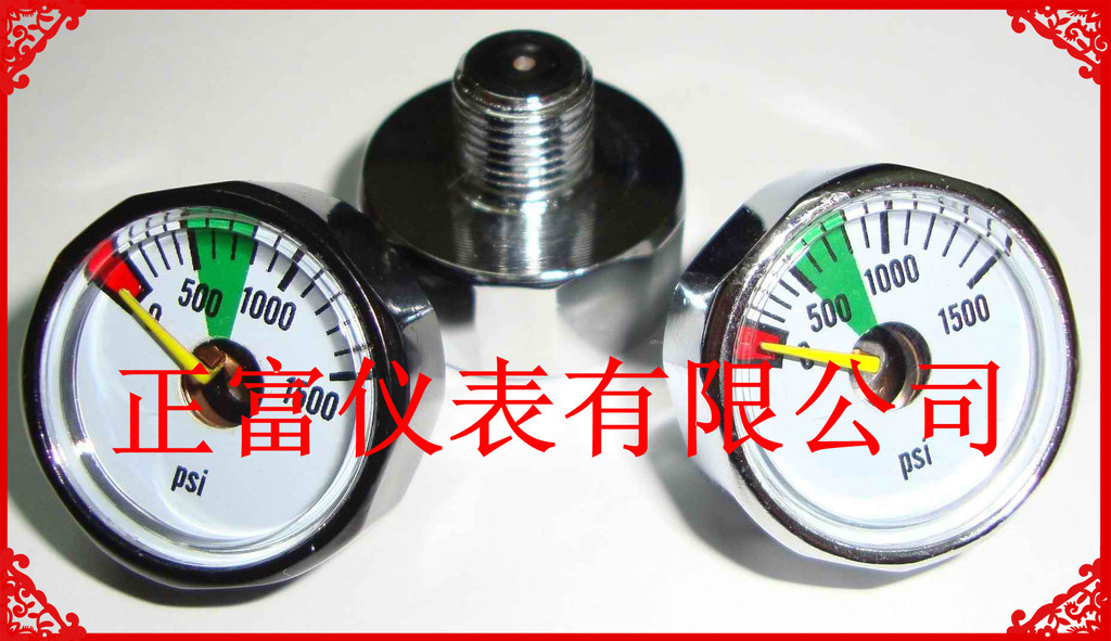 供应小型 微型  二氧化碳  氮气 氧气压力表  专业供应