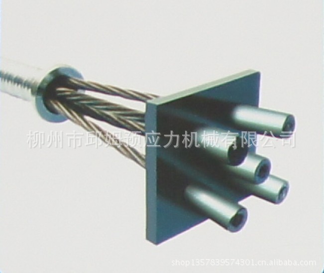 厂家直供 预应力锚具 QMV型固定端P型锚具 钢绞线固定锚具 挤压锚