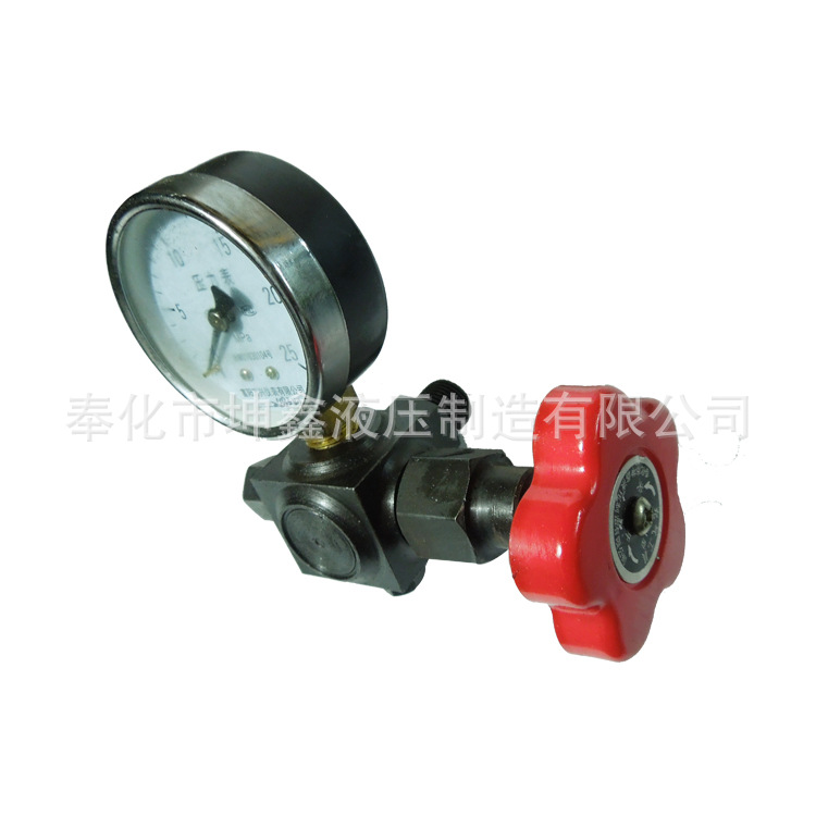 厂家供应CQJ-40蓄能器充气工具 液压蓄能器充气工具