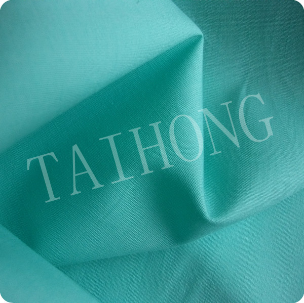 供应涤棉漂白府绸65/35 45*45 136*94  58/59服装面料  涤棉