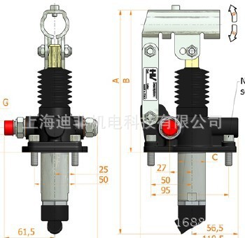 供应意大利HV公司PM双作用液压手动泵  手摇泵