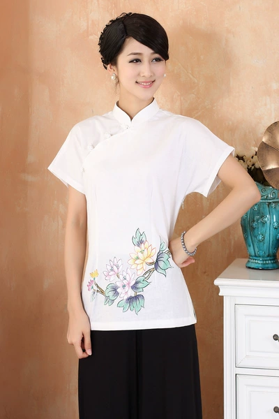 2375-2 white lotus flowers