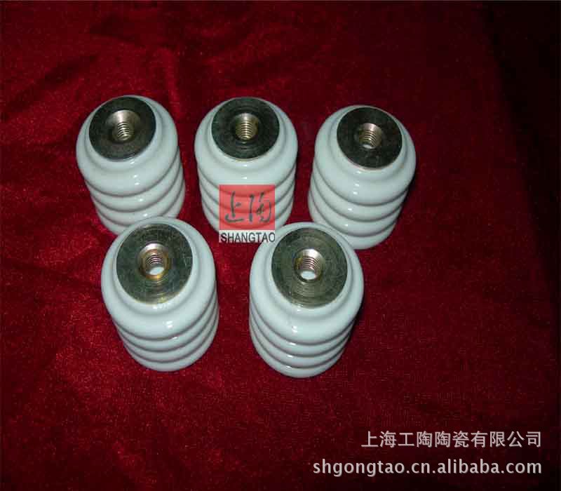 耐高压瓷瓶绝缘子 陶瓷隔离柱 绝缘瓷瓶绝缘柱(图)
