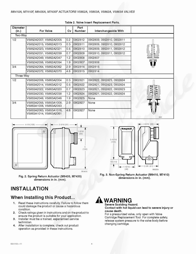 HONEYWELL 霍尼韦尔 V5862A2005 二通 阀门 霍尼韦尔