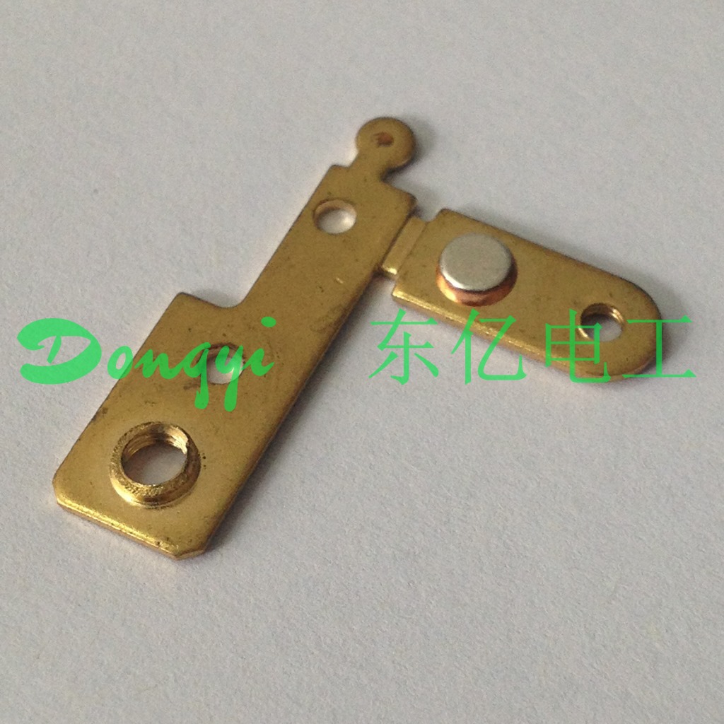 厂家供应温控开关MT05上静 银铜冷冲复合触点批发