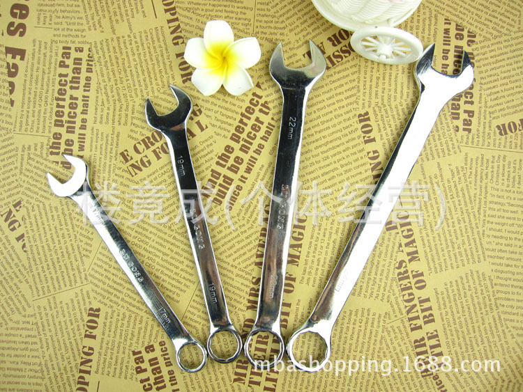 조합 도구 렌치 세트 이중 목적 개방형 매화 백 렌치 자동 수리 기계 수리 하드웨어 도구 재고