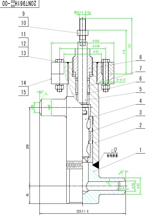 减温水电动调节阀 锅炉辅机 NT961h-100型   NT966Y-200