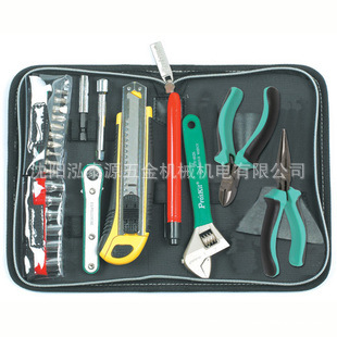 台湾宝工Pro'skit PK-2076B 25件家用简便工具组 工具包
