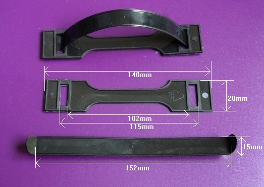 供应牛奶箱透明塑料提手,纸箱提手, 拉手,拎手,提扣,塑料提手