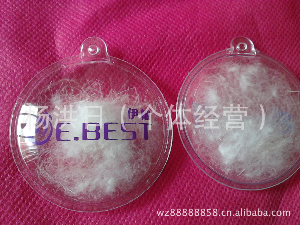 现货羽绒包羽绒袋 服装辅料 PVC 透明羽绒吊牌标签羽绒标可水洗