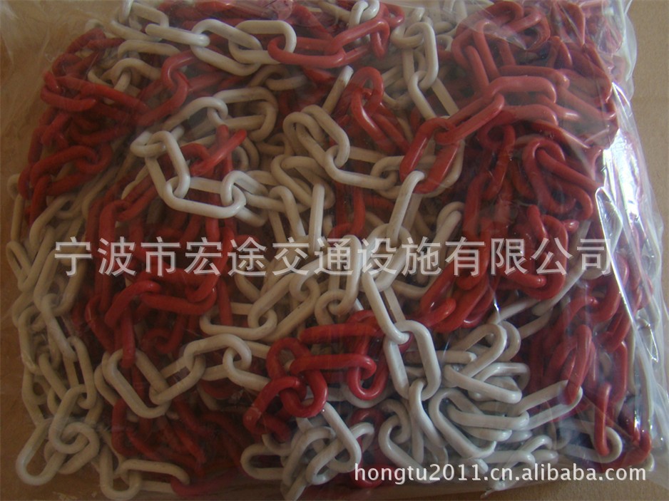 厂家直销6mm塑料链条 警示链 安全链 防护链