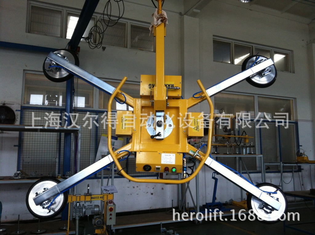 进口翻转玻璃吸吊机  实现从水平到垂直90度的旋转