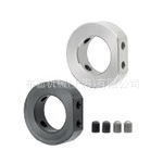 固定环止动螺丝固定型/开口型/分离型/D形切割切割面安装孔型