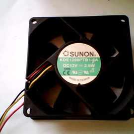 KDE1208PTB1-6A            SUNON8025.12V.2.6W.3线风扇