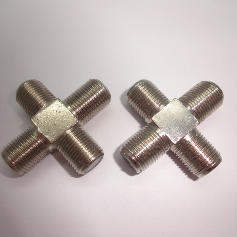 厂家直销F四通 F转接四通 视频转接