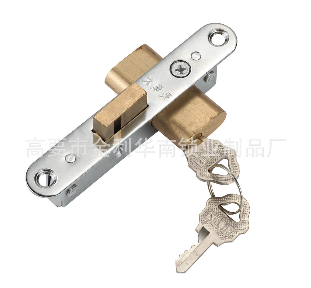 Capitán 554 aleación de aluminio cerradura de la puerta cerradura de la ventana balcón puerta corredera mortaja cerradura de Puerta de Hierro cerradura de la puerta núcleo de cobre cerradura de la puerta mecánica