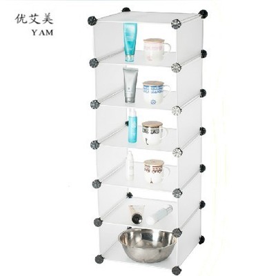 韩式时尚百变自由组合收纳衣柜塑料树脂魔片 淘宝一件代发|ms