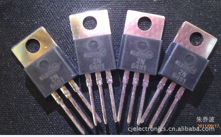 功率对管2N6488/2N6491 三极管 TO-220