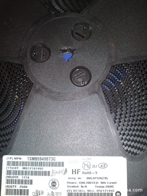 1SMB5949BT3G SMB DO-214AA 2014+ 原装新货 ON牌 原装现货