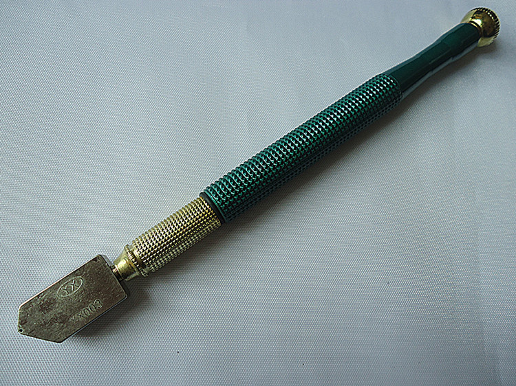 福华 普通铁杆玻璃刀 铁饼玻璃刀 金刚石玻璃刀