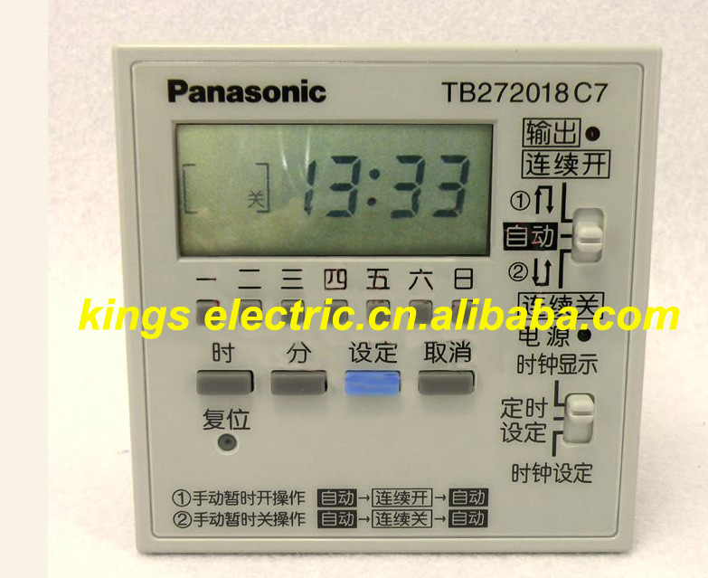 松下电工 Panasonic 微电脑式 时控开关 TB272018C7(即将停产)