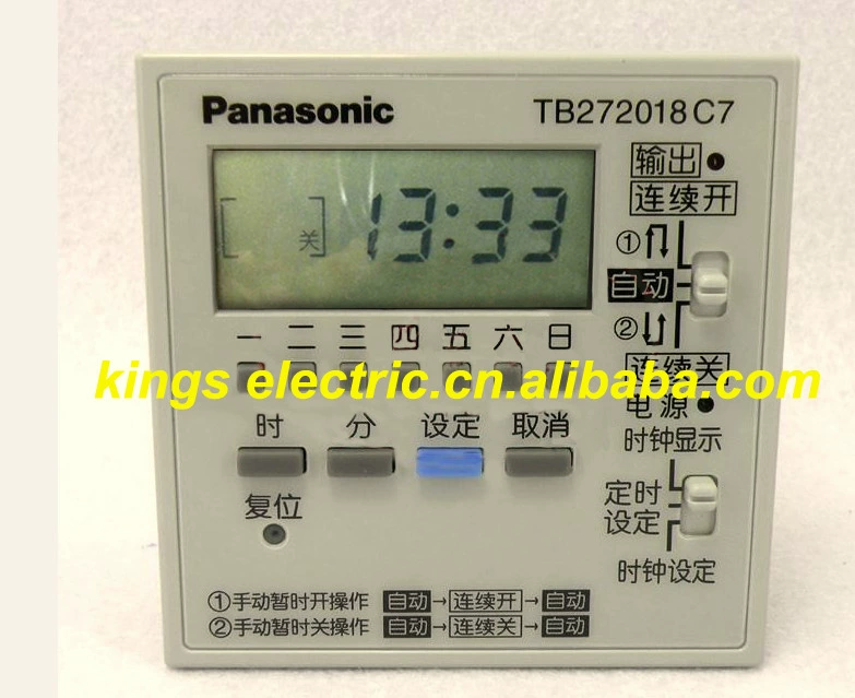Panasonic Electric Микрокомпьютер Panasonic с регулируемым временем выключатель TB272018C7 (будет снят с производства)