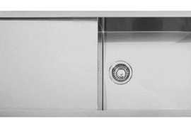 PS-1098高档不锈钢水槽手工厨房304洗菜盆洗碗池带沥水板