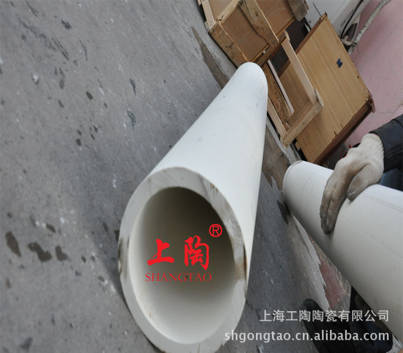 厂家供应65-85%氧化铝陶瓷管，刚玉管，陶瓷棒