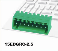 插拔式接线端子 接插件 15EDGRC 2.5