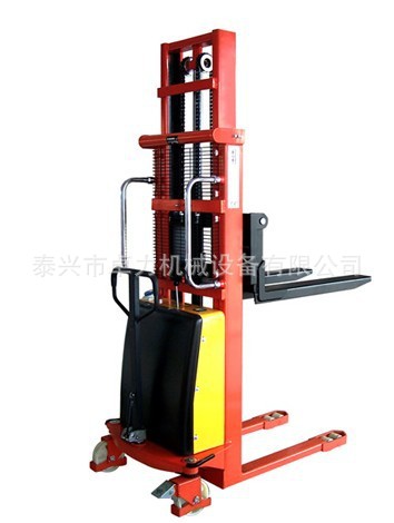 供应半电动堆高车，非标电动装卸车,双门架堆高机