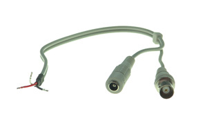 大量供应 五芯线 监控尾线 监控用线 监控综合线 视频电源2合1