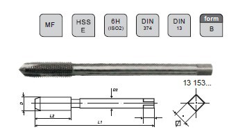 供应德国wollschlaeger左旋公制细牙机用丝锥挤压丝锥手用丝锥