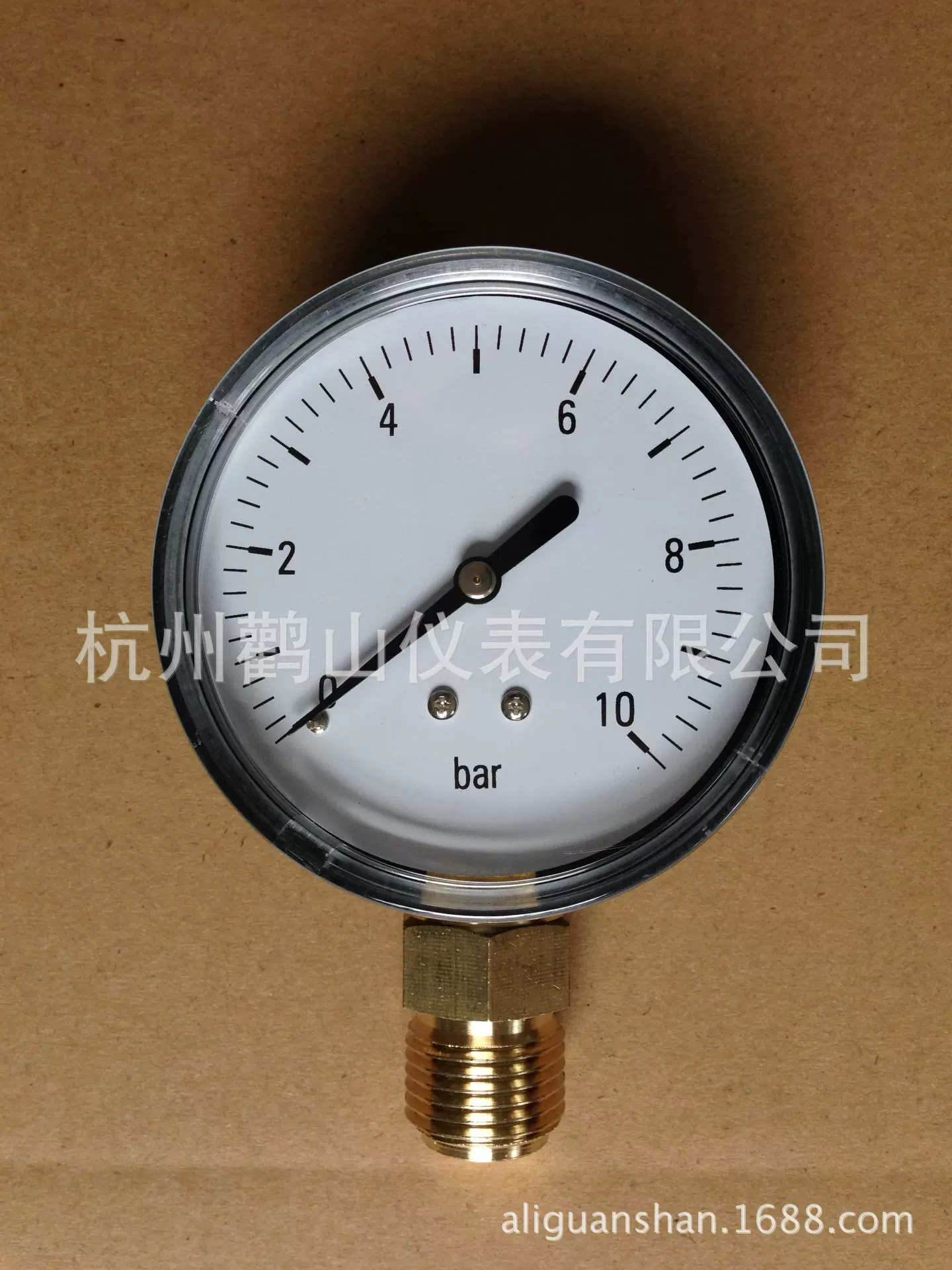 Стандартный манометр Y75, манометр из АБС-пластика, экспортный манометр