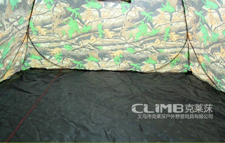 Hot Selling China, Japan and South Korea Automatic Steel Wire Tent Multi-person Outdoor Camouflage Tent One-step Lazy Tent
