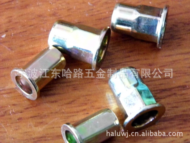 M3.M4.M5.M6.M8.M10.M12铆螺母,小头，平头，六角，不锈钢铆螺母