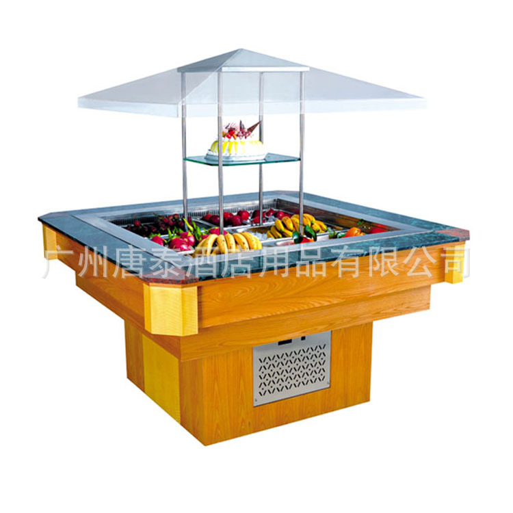 唐泰TONTILE自助餐用品E-P1600FL8豪华式方形沙拉台